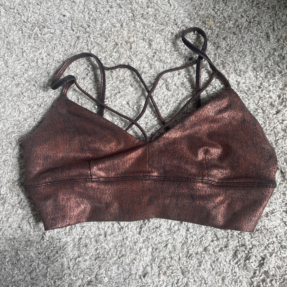 Alo Yoga Copper sports bra XS